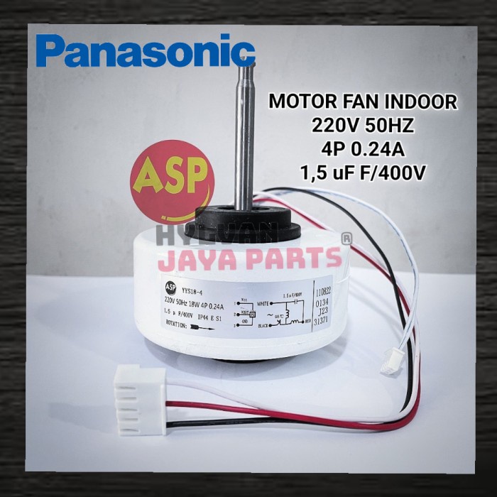 MOTOR FAN INDOOR AC PANASONIC 1/2 PK - 1,5 PK