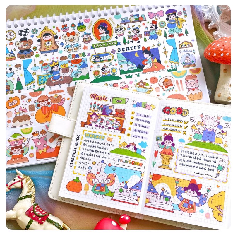 

(240CM) Washitape Sampel Gulupopo Fairytale 2 Series