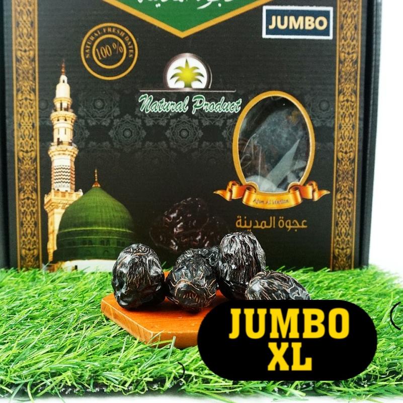 

COD✔️Kurma Ajwa JUMBO SUPER XL 1 kg BPOM|KD1
