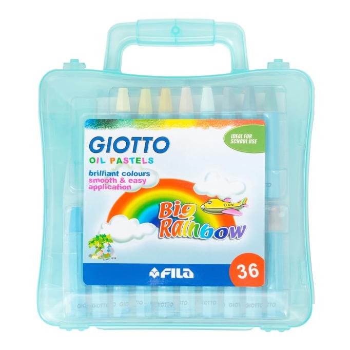 

GIOTTO OIL PASTELS CASE 36 COLORS
