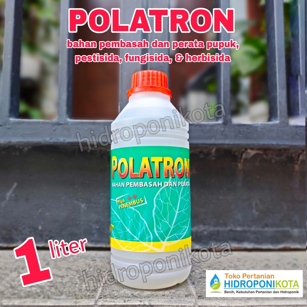 perekat pestisida POLATRON 1 liter - perekat perata pembasa pestisida pupuk