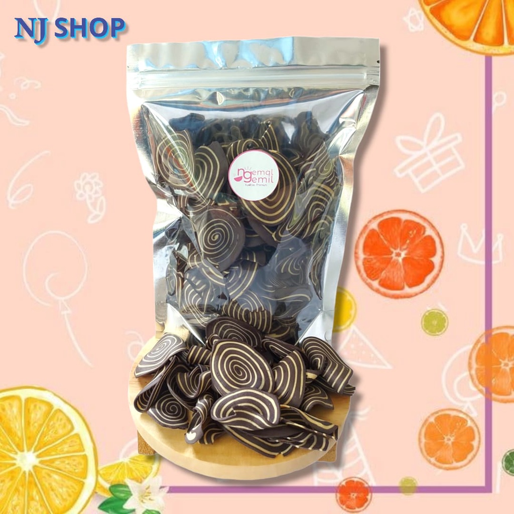 

[Snack Original] - Snack Kuping Gajah Coklat Jadul Contong Coklat Homemade Kualitas Premium