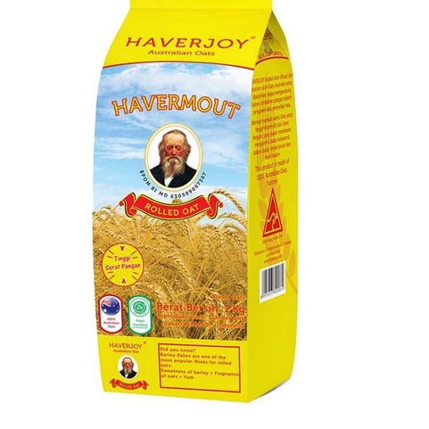 

✎ Haverjoy Rolled Oat 1kg ➾