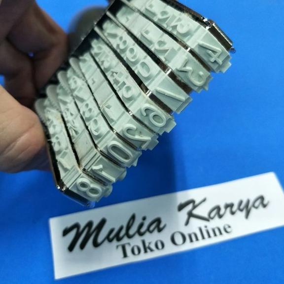 

Terlaris Stempel Manual Nomor 8 mm 8 Digit Stamp Angka Putar Termurah