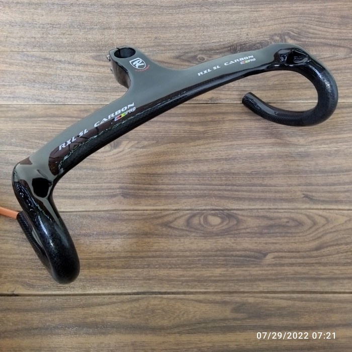 Stang Rxl Sl Carbon Dropbar Roadbike Handlebar Integrated Stem Glossy 3K