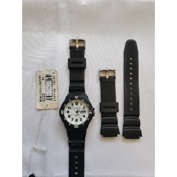 Tali Jam Tangan Casio Mrw 200H Mrw-200HPremium Rubber