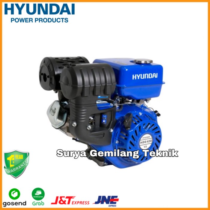 Hyundai 420 Mesin Bensin Penggerak Serbaguna Engine 4 Stroke 15Hp