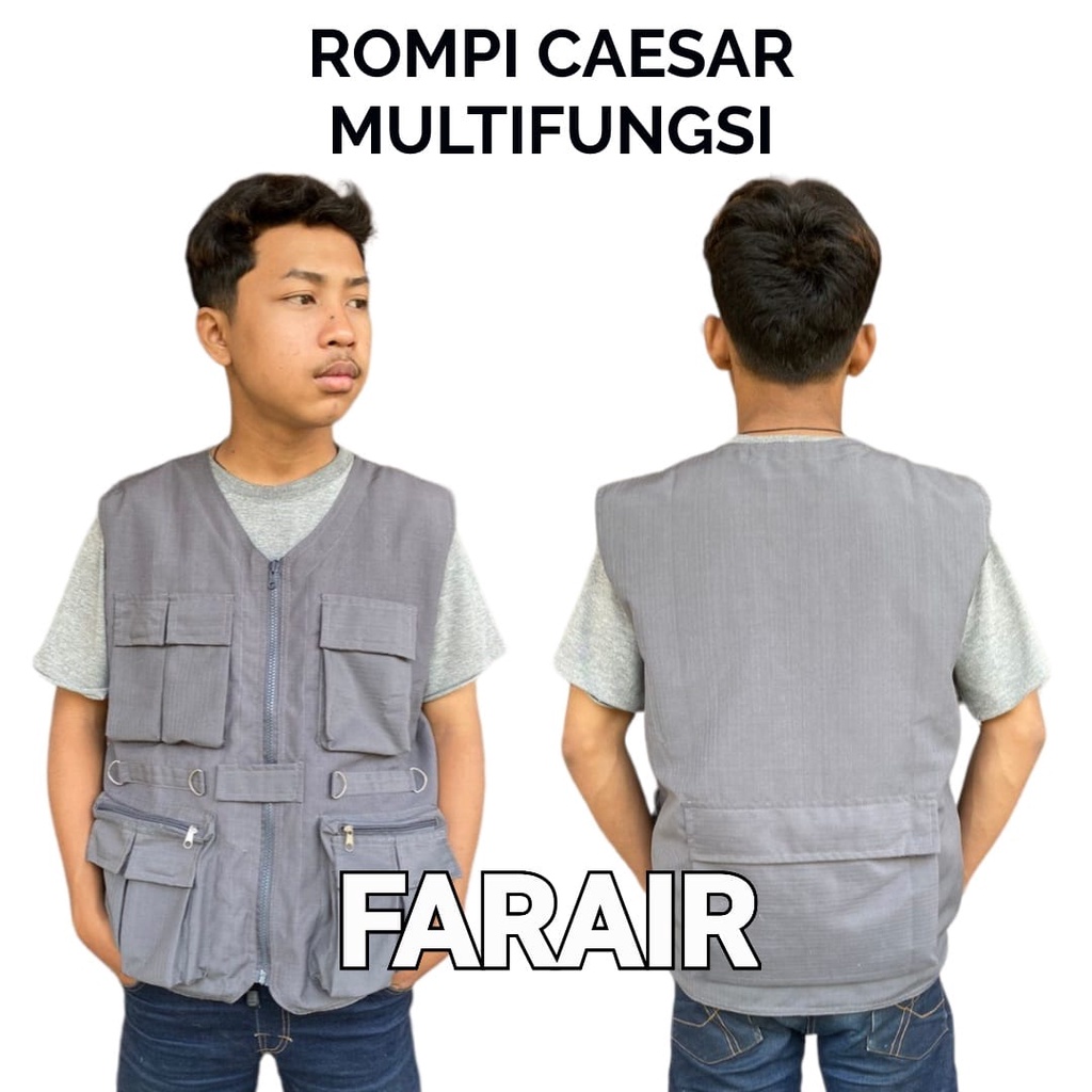 ROMPI CAESAR LAPANGAN OUTDOOR MULTIFUNGSI PRIA WANITA - BAJU ROMPI TACTICAL ROMPI KEGIATAN DLL