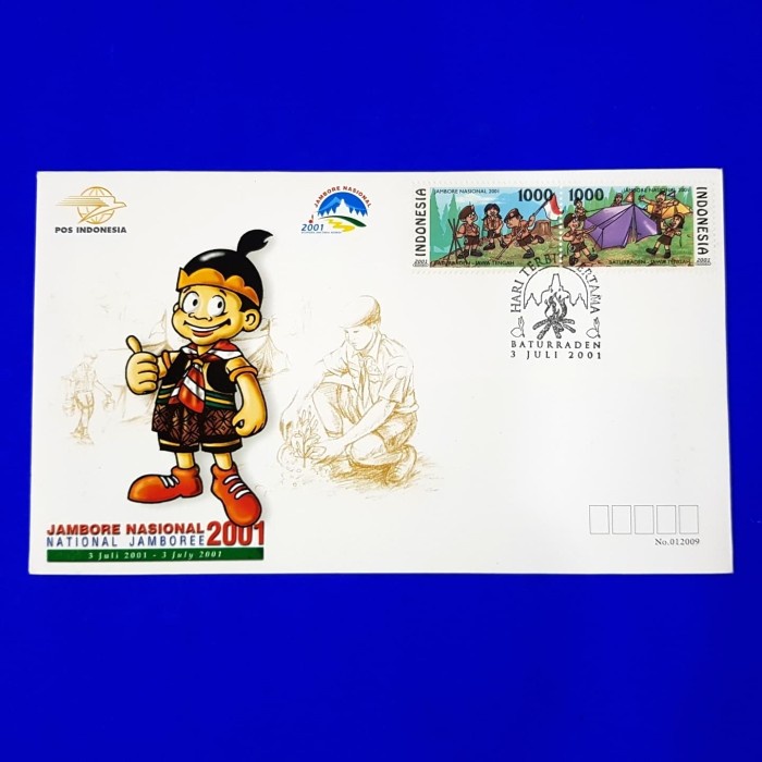 

✨NEW✨ - Perangko/Prangko PRAMUKA. SHP JAMBORE NASIONAL 2001 BATURRADEN, JATENG