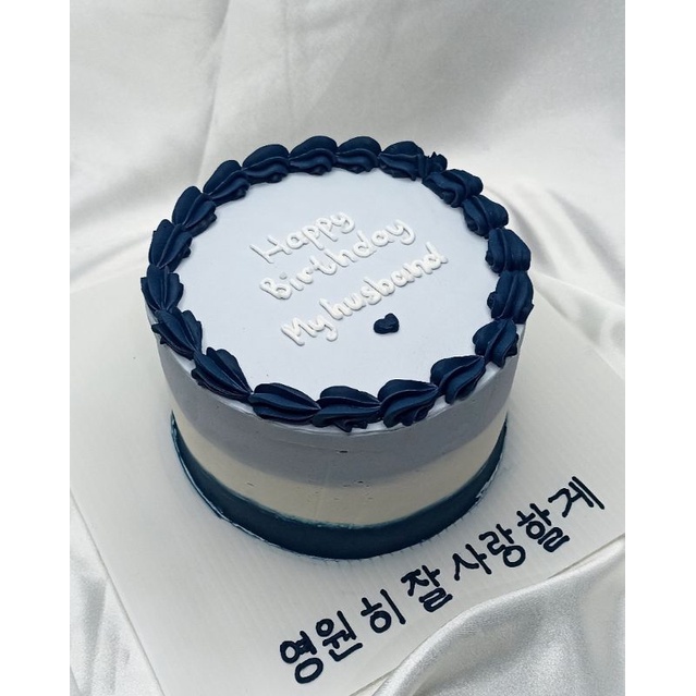 

[Whispers] kue ulang bandung custom birthday cake bento cake korea cake / size 12cm