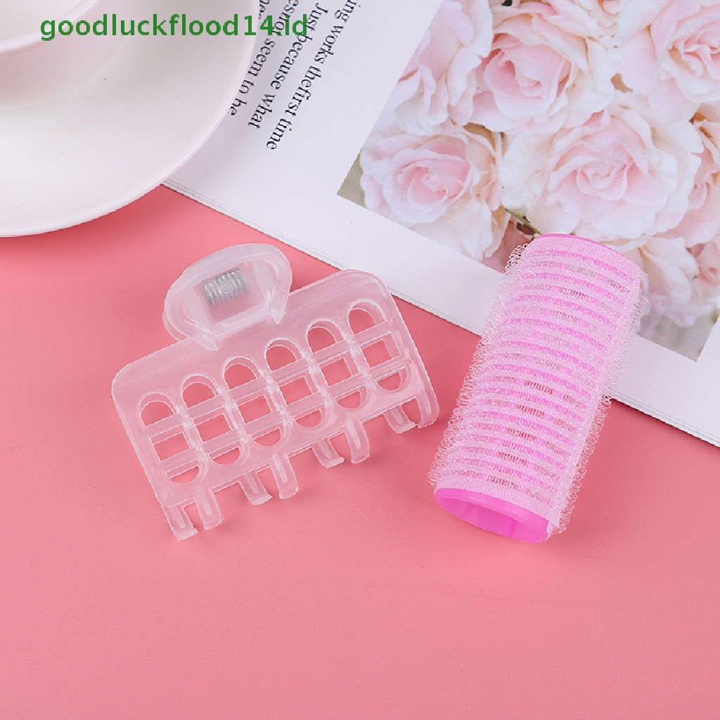 [GOOGFOUR] 3pcs Magic hair curlers rollers hairdressing Tidur styling Rambut roller curler [TOP]