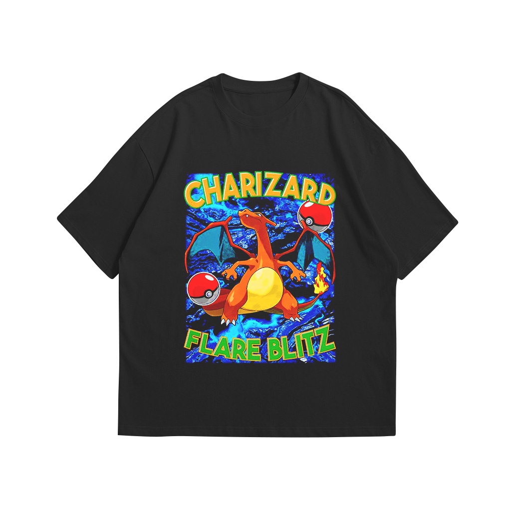 POKEMON CHARIZARD KAOS ANIME VINTAGE BOOTLEG  D123