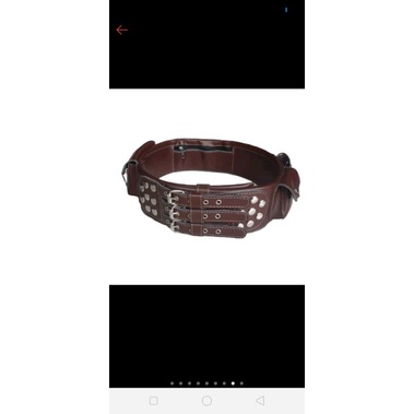 ★★★★★ Sabuk Jawara 3 Gesper asli kulit sapi