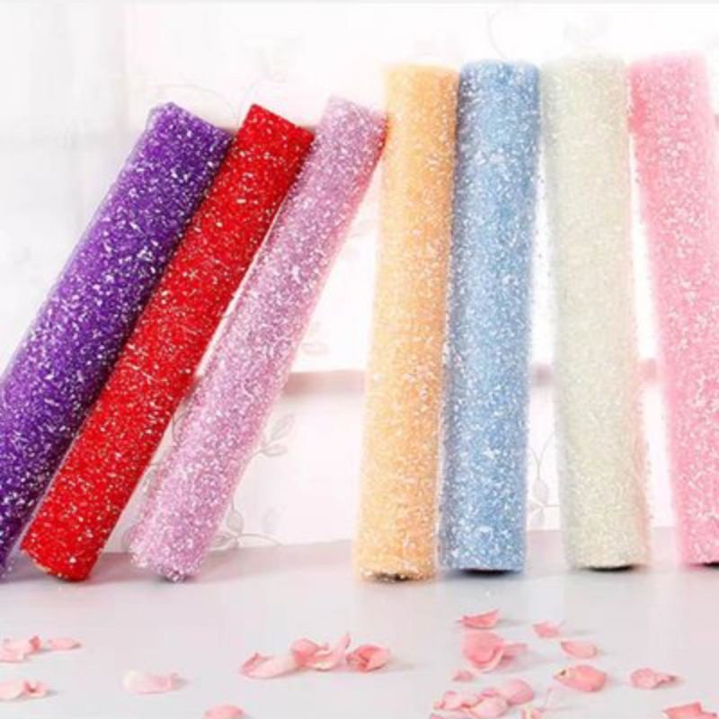 Kain Buket Salju Lembaran | kertas buket salju snow tile | kain tile salju snowflakes