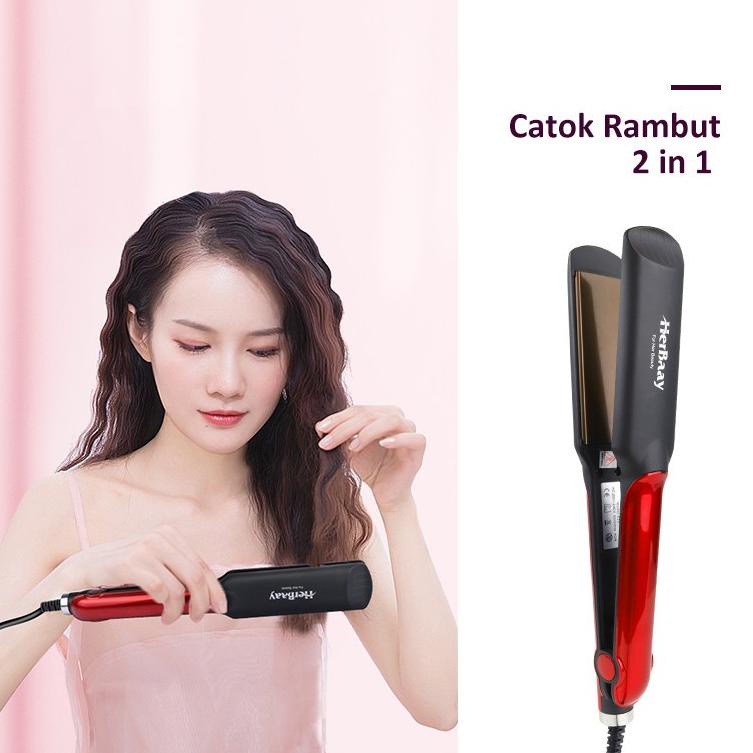 (Etalase)[R77I]✓ JoysBeauty catok rambut/15s cepat panas/10000W ion negatif / 4 level untuk menyesua
