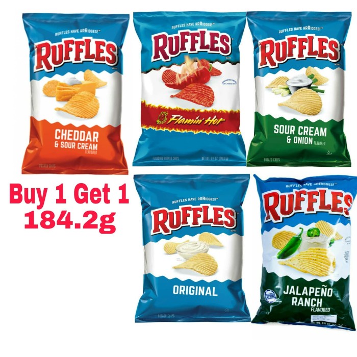 

Widyatmogrosir - Ruffles Snack Import Usa / Buy 1 Get 1 - Original