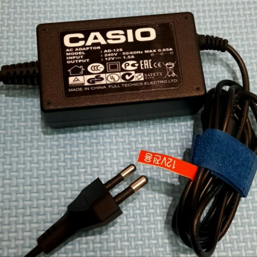 Charger Adaptor Casio WK 3500 WK 1800 WK 3800 WK 3300 Keyboard