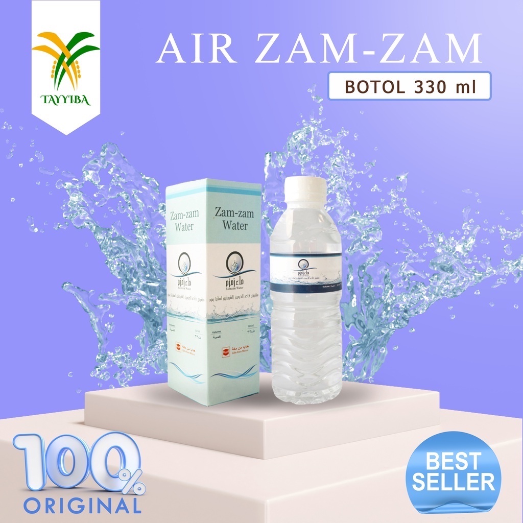 

Air Zamzam Asli 330 ml Original