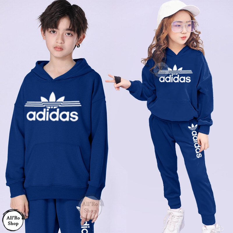 Baju Setelan Anak Remaja ABG Unisex Setelan Olahraga Senam Usia 1 - 13 tahun Setelan Anak Hoodie Seragam Olahraga Anak Model Kupluk ARS
