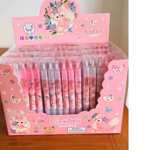 

Trend Pen mekanik motif lina bell isi 12 pc~