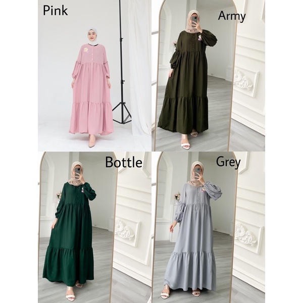 MEYSA MAXI DRESS ( Ld 104 Pjg 134)