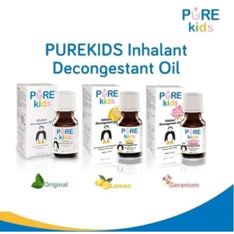 Pure kids Inhalant Dekongestan Oil 10 mL