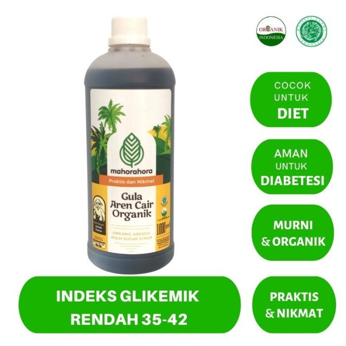 

Gula Aren Cair Mahorahora 1 Liter