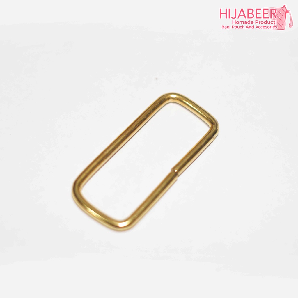 Ring Kotak Emas – Ring Tas 3,8 cm 3mm /10pcs