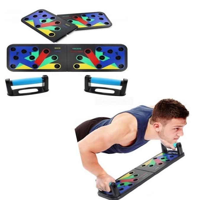 

FIT Push up Board Papan Foldable Support Training Gym Fitness