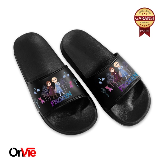 Sandal Slide Anak Laki Laki Anti Slip Polos Premium | Sandal Anak Onvie