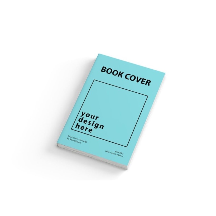 Soft Book Cover Mockup