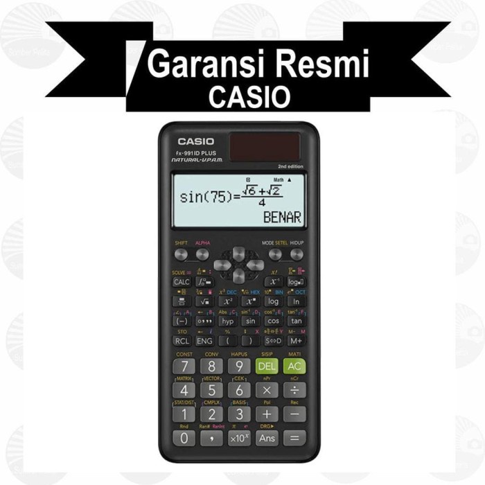

BEST CASIO FX 991 ID PLUS KALKULATOR SCIENTIFIC CALCULATOR 2ND EDITION #ORIGINAL