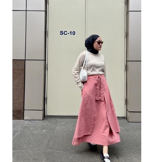 Harga Termurah Gemma skirt Safirausman (super murah-leather skirt-skirt-leather)