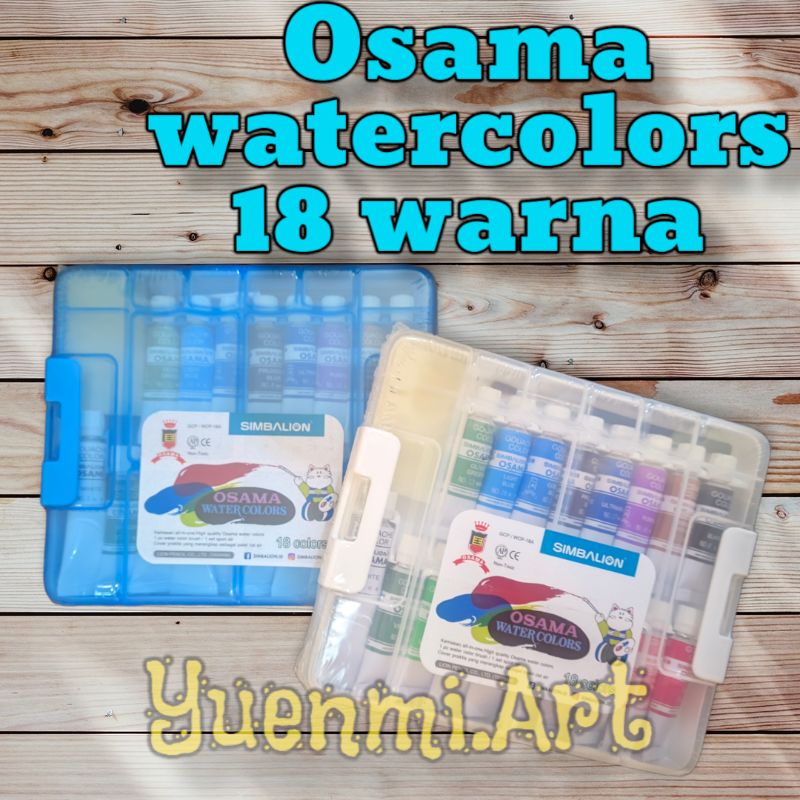 

WATERCOLORS OSAMA 18 WARNA