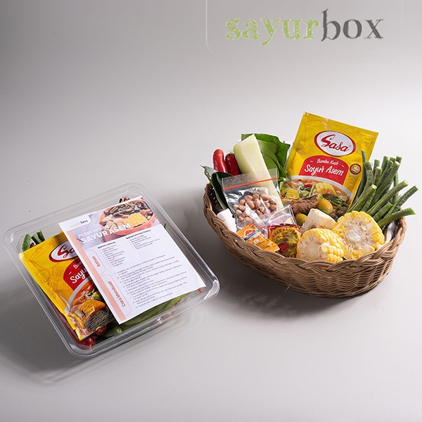 Jual Ijo Ijo Kitchen Paket Masak Sayur Asem 1 Pack Sayurbox Shopee