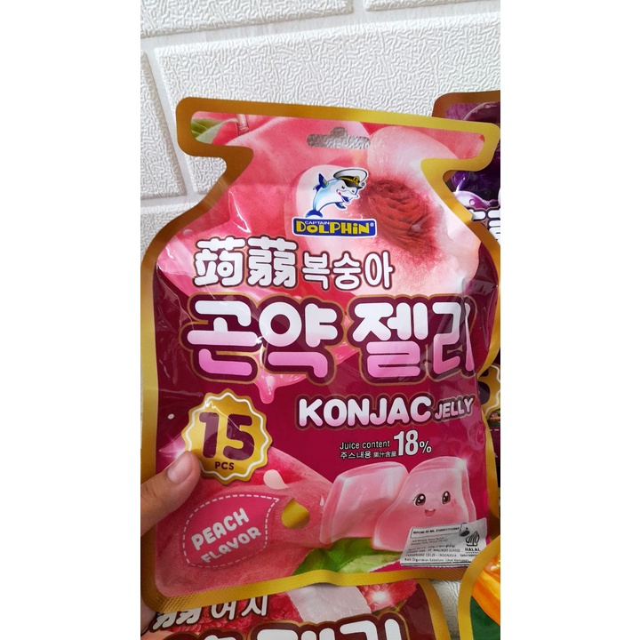 Konjac Jelly DolPhin isi 15