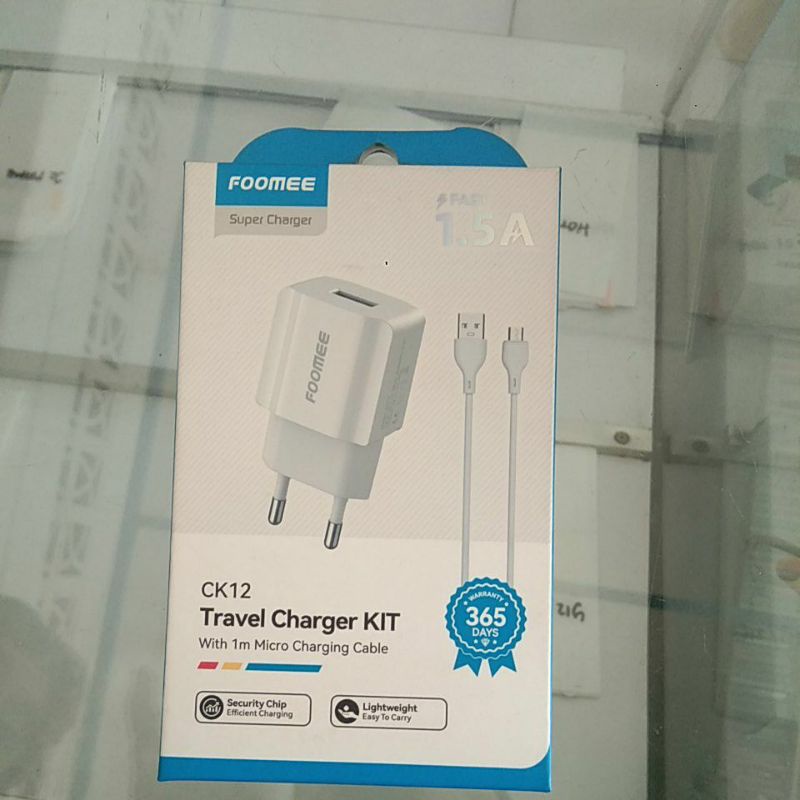 CK12 Travel charger KIT foomee