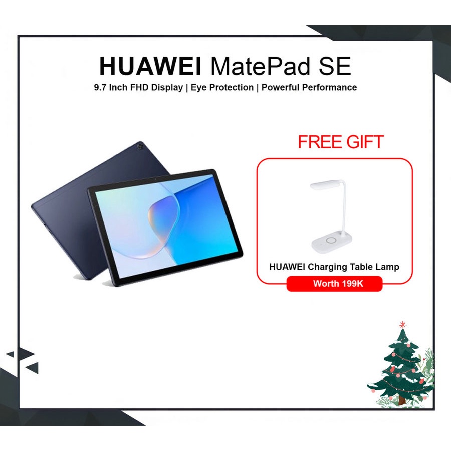 Tablet HUAWEI MatePad SE 10.4 Inch RAM 4GB/eMMC 64GB -GARANSI RESMI-