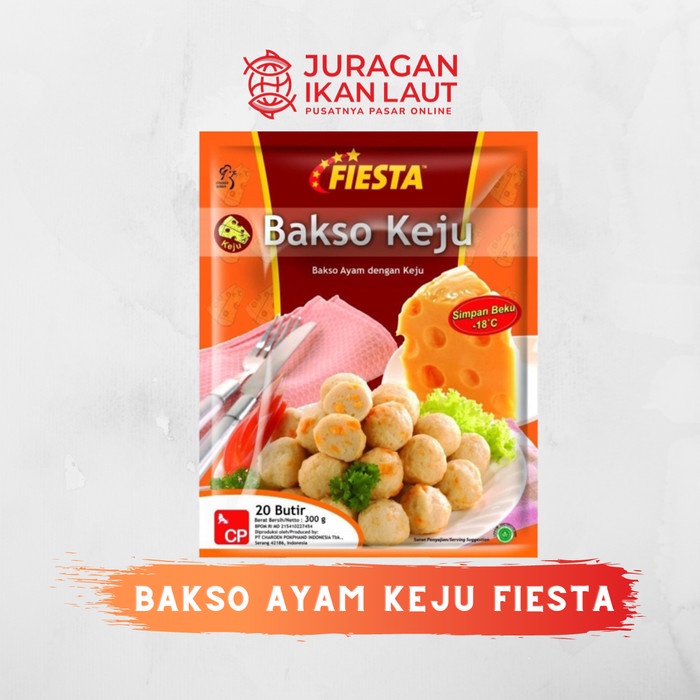 Bakso Ayam Keju Fiesta - Isi 20 Butir