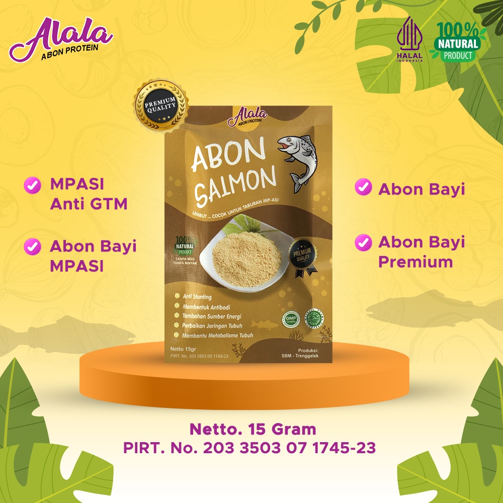 

Abon Bayi Booster Bb Mpasi Varian Ikan Salmon Abon Mpasi Lembut Non Msg Tanpa Pengawet