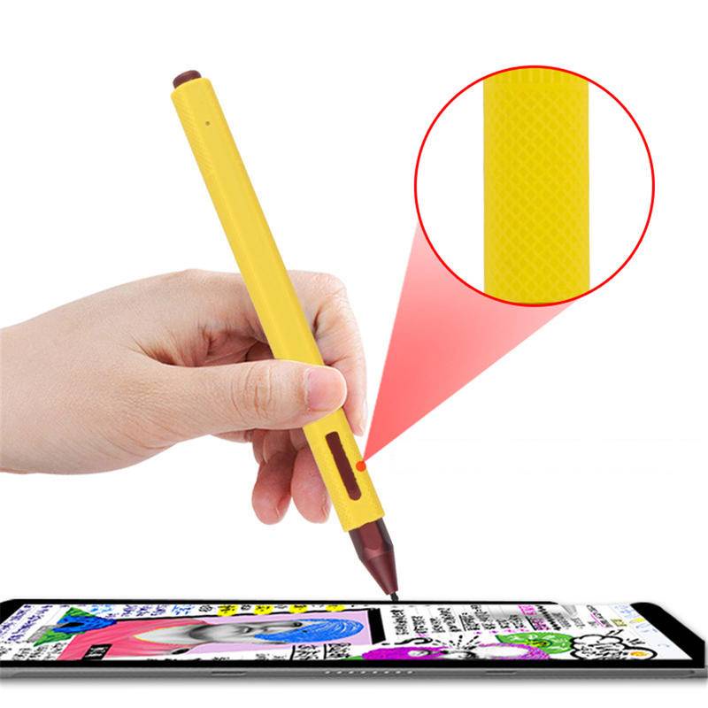 Soft Silicone Stylus Pelindung Case Tablet Touch Pen Tip Full Cover Pelindung Lengan Bungkus Holder Tas Untuk Permukaan Touch Pen