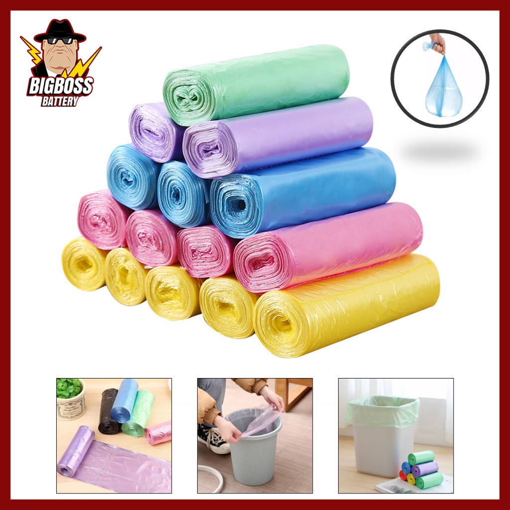 Kantong Plastik Sampah Refill Anti Sobek Elastis Trashbin Plastic Roll Kresek Anti Berantakan