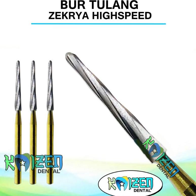 BUR TULANG GIGI ZEKRYA 21MM , 25MM & 28MM ( HIGH SPEED)