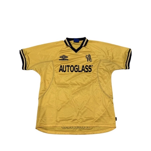• Chelsea FC Vintage Umbro Jersey Third With Autoglass sponsored 1998/00