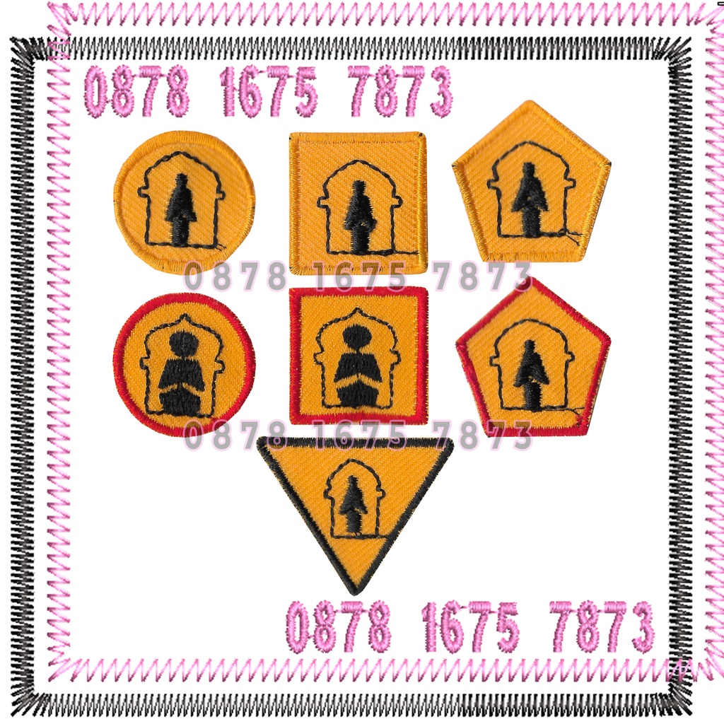 TKK Pramuka Sholat Siaga Penggalang Penegak Purwa Madya Utama Bordir