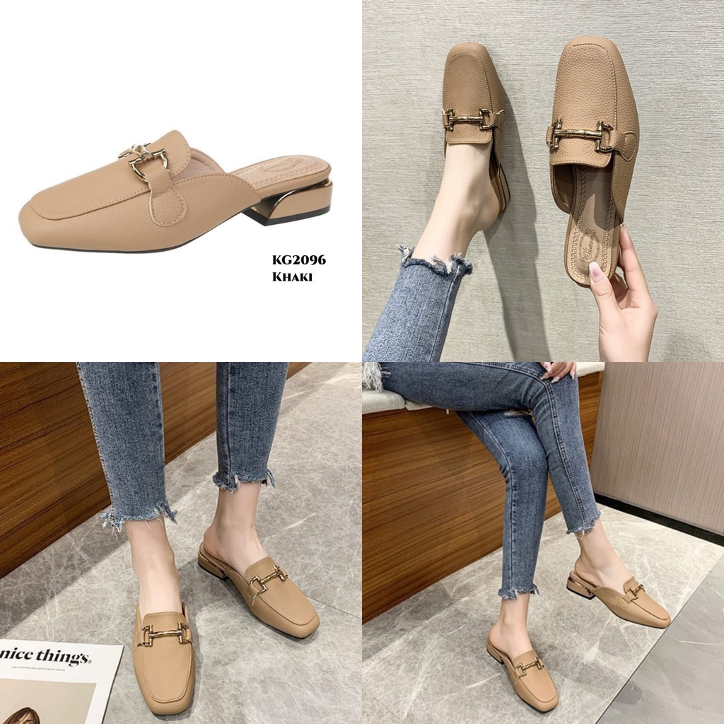 WYN SANDAL LOAFERS FASHION KOREA MODEL CASUAL &amp; SANTAI KG2096