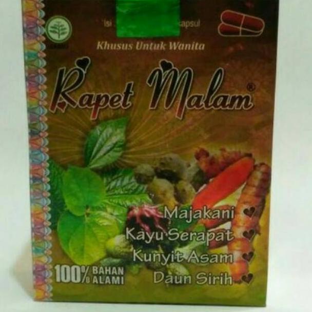ㄶ JAMU KAPSUL RAPET MALAM JAMU KEWANITAAN ウ