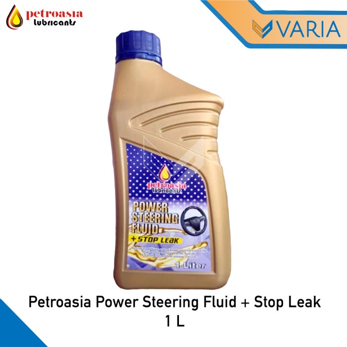 Petroasia Power Steering Fluid + Stop Leak 1 L Oli Cairan Setir