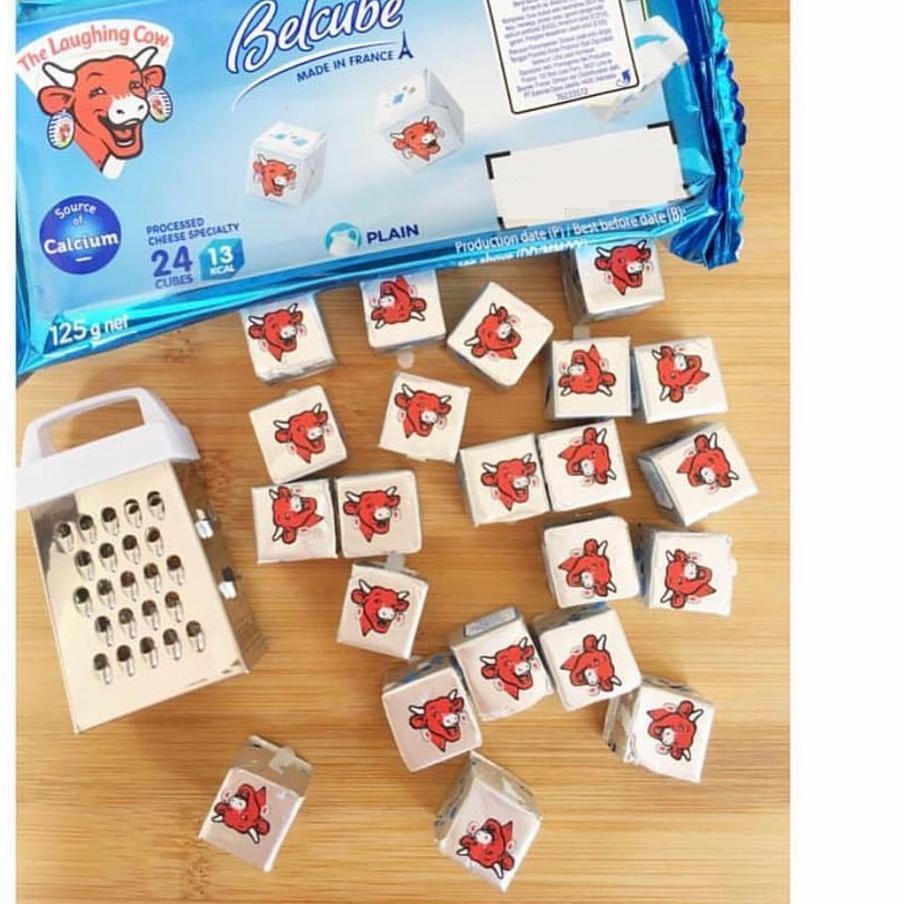 

【MEGA SALE】 Belcube Belcubes The Laughing Cow - Keju Kotak mpasi isi 24 pcs