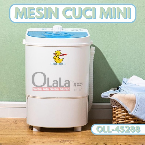 ( OJE ) MESIN CUCI MINI WASHING MACHINE TRAVELLING HEMAT ENERGI 4.5kg TM-45288